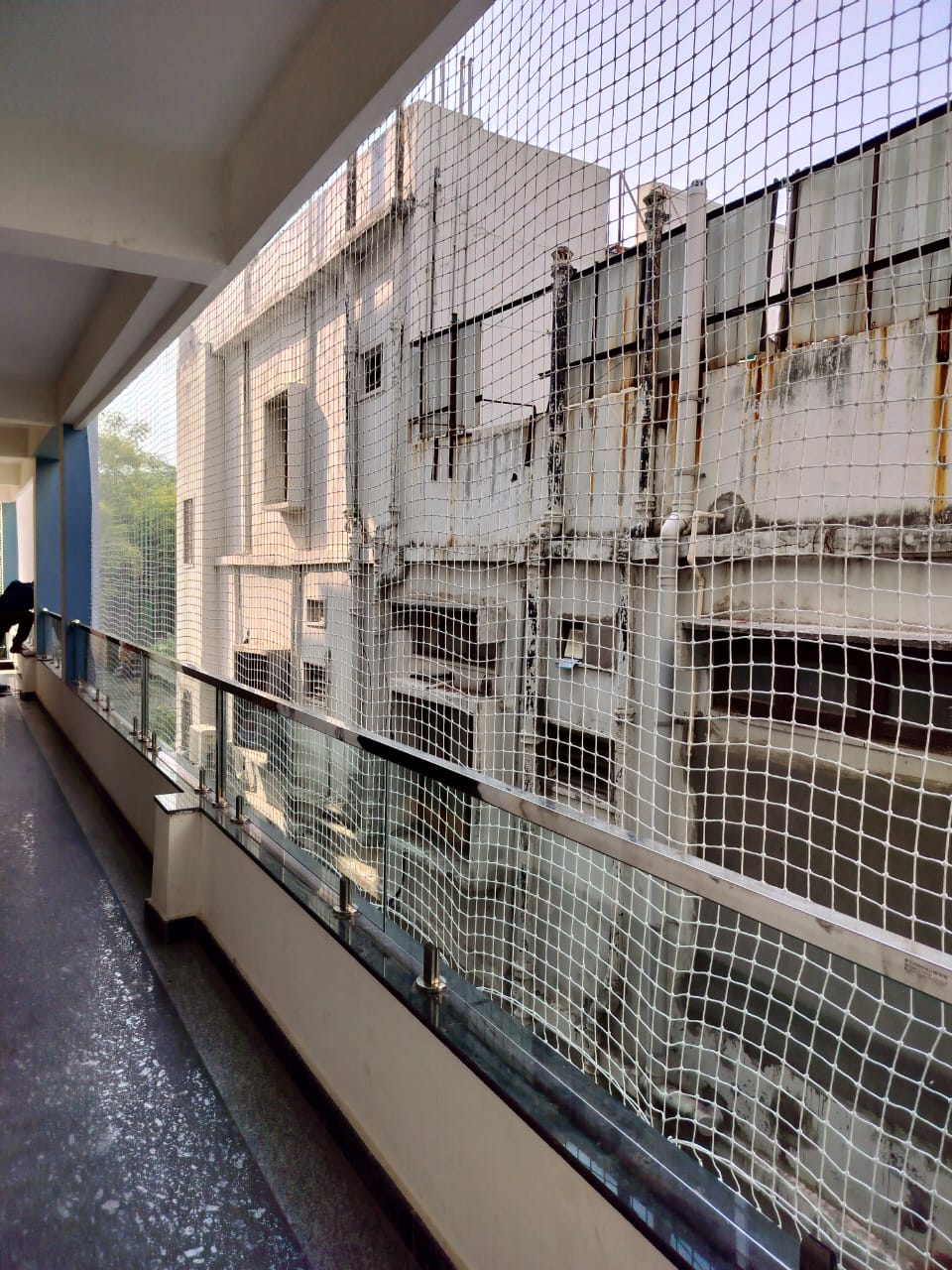 Safety net installation — Kukatpally